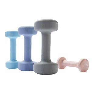 Keep哑铃女士健身家用锻炼器材纯铁瑜伽女生男士儿童练臂肌小哑铃