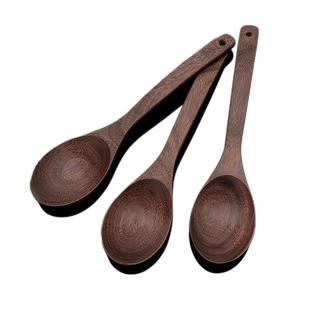 鸡翅木长柄汤勺木勺子实木无漆家用煲汤耐高温木质勺子大号盛汤勺