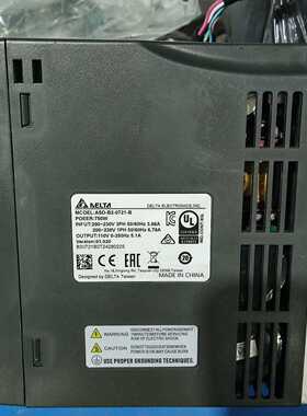 台达伺服驱动器ASDB20721B750W