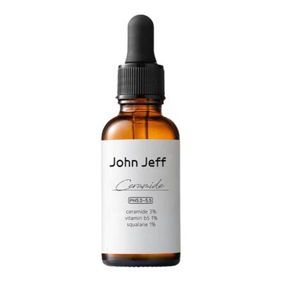 JohnJeff油橄榄精华液神经酰胺强韧屏障丰盈肌肤舒缓敏感保湿补水