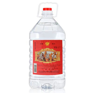 崃跃高粱红高粱酒纯粮桶装散装八斤大桶装泡酒52度高度原浆酒