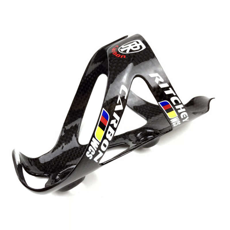 包邮WCS山地公路自行车全碳纤维水壶架超轻水瓶杯架彩标水壶架