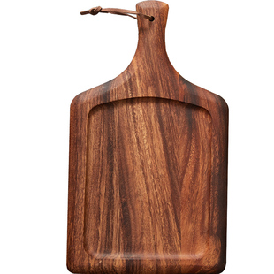 实木牛排餐盘木质披萨盘牛扒木板盘子餐具牛排盘木盘托盘西餐摆盘