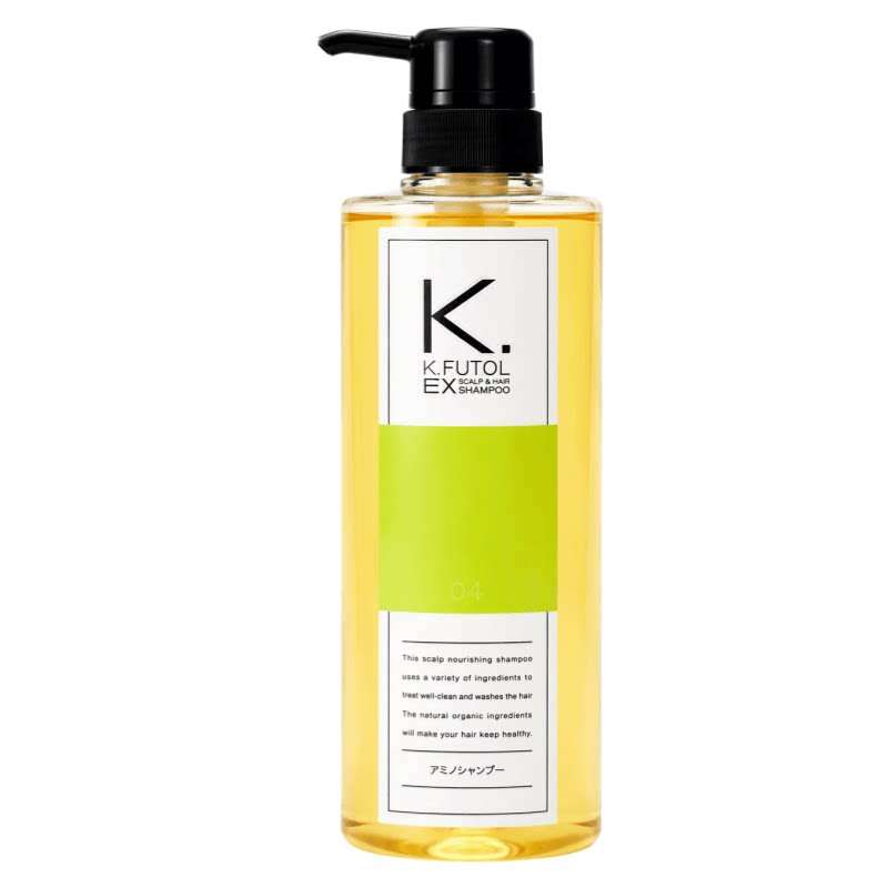 日本K.FUTOL EX男士洗发水清爽舒缓头皮淡雅留香家用大容量500ml