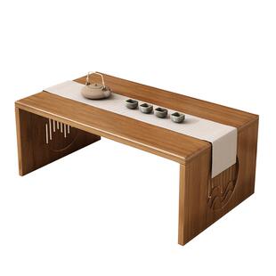 飘窗小桌子可折叠炕桌楠竹家用榻榻米茶桌茶几床上学习矮桌飘窗桌