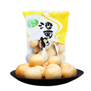 上海清美推荐油面筋75g包装5包包邮密封卫生香脆炒素裹肉火锅食材