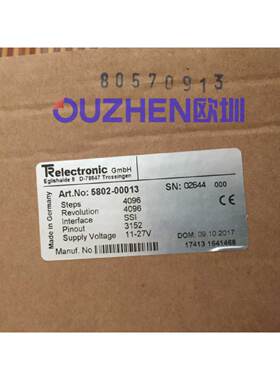 议价现货 TR编码器5802-00013 5802-00023 5802-00024全新原装正