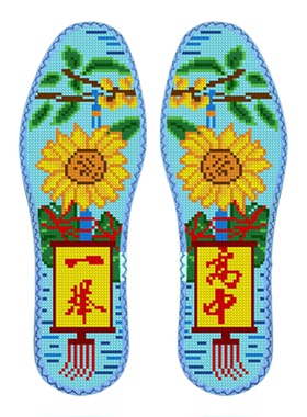 一举夺魁鸿运玫瑰七层棉布带花边