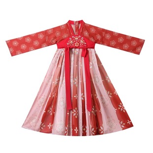 出租儿童汉服演出服男童女童超仙古装小学生运动会开幕式服装租赁