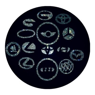 马自达方向盘贴传祺标贴大众奔驰