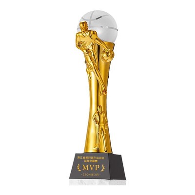2025新款篮球比赛奖杯定制