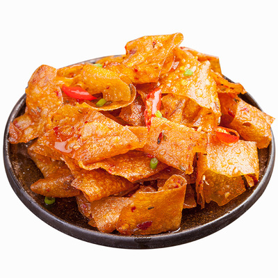 步步为赢麻辣豆皮辣片脆香干