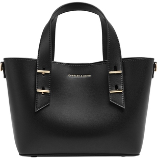 CHARLES&KEITH25冬新款CK2-30782725简约通勤风手提托特包斜挎包