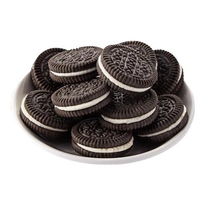 小黑饼巧克力夹心饼干网红爆款