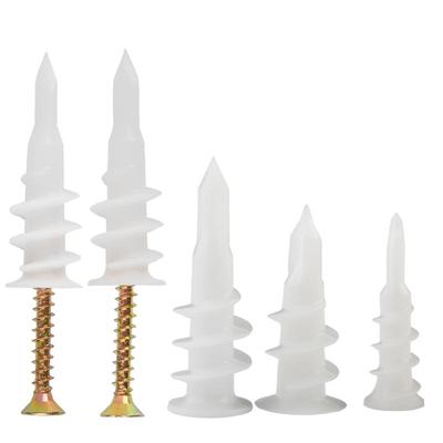 石膏钻尾塑料膨胀螺丝入式尼龙