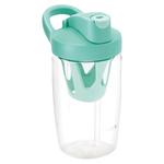 乐扣乐扣桑巴杯摇摇杯运动水杯女塑料杯子吸管健身奶昔蛋白质粉男