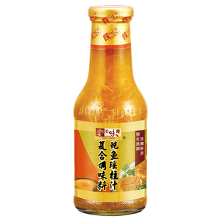 美味栈 香港瑶柱鲍鱼汁380g调味汁酱料捞饭拌面炒菜