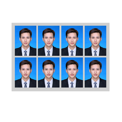 冲洗相片1寸裁剪换底登记照