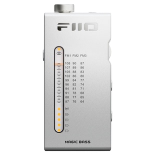 FiiO/飞傲RR11 便携式立体声高品质FM收音机HiFi解码耳放小尾巴