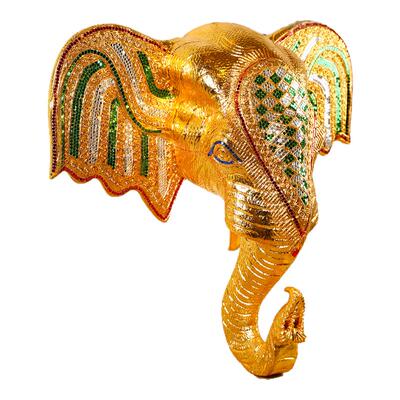 大象头壁挂玄关餐厅壁饰墙面挂件