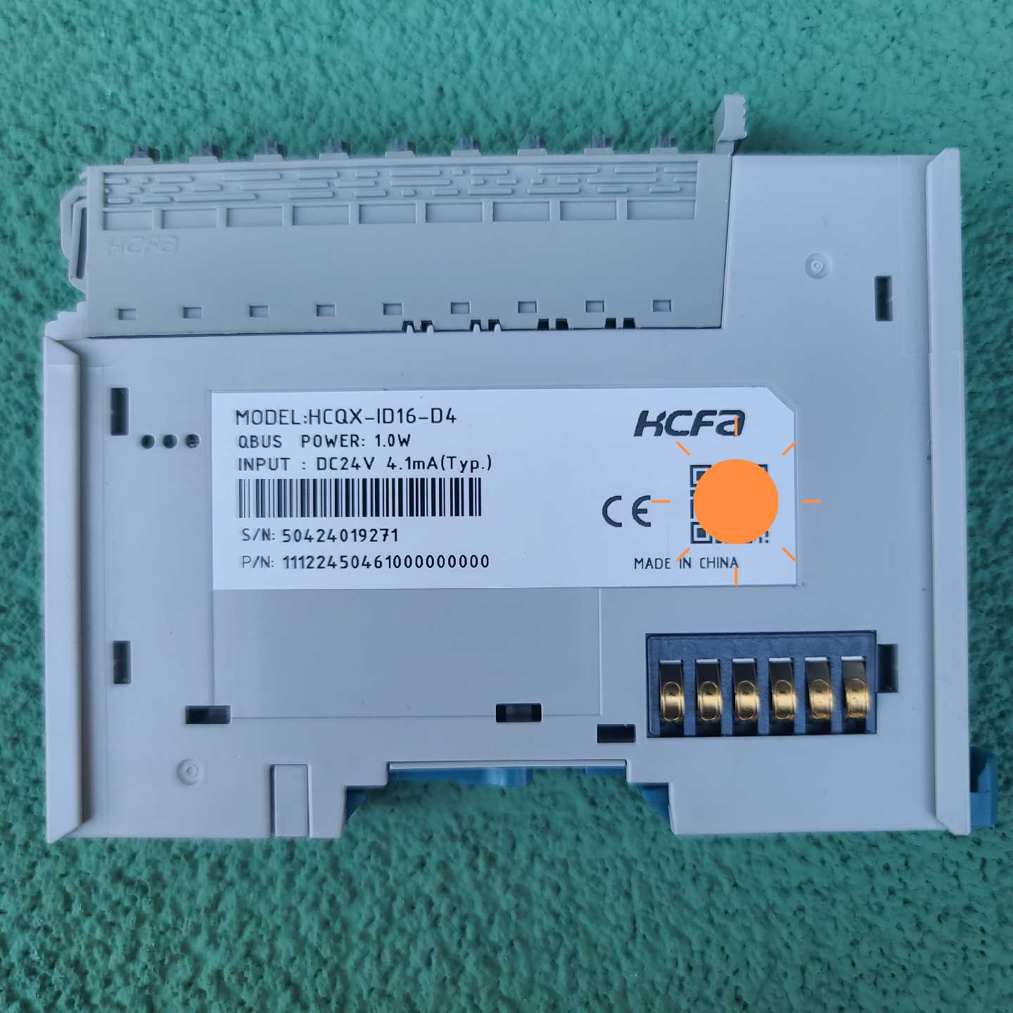 议价禾川PLC扩展模块HCQX-OD16-D4正品工程剩余输入16位 HCQX-ID1