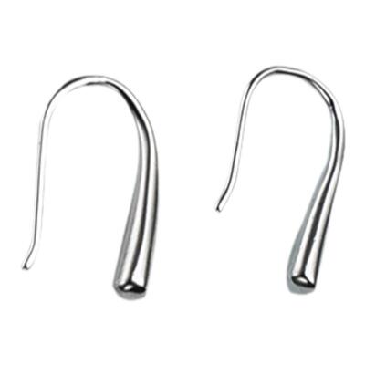 吴越老银铺足银女银耳饰