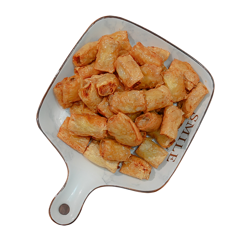 宁波特色酒店海鲜油炸黄鱼响铃135g口感好做法简单半成品菜响铃卷