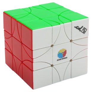 点盛星系团三阶转角魔方轴磁版吸顺滑比赛专用小学生套装儿童玩具