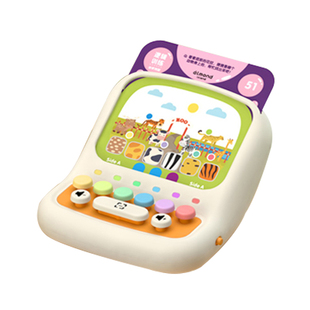 儿童逻辑思维训练机早教机插卡片智能学习机3岁以上6幼儿点读益智