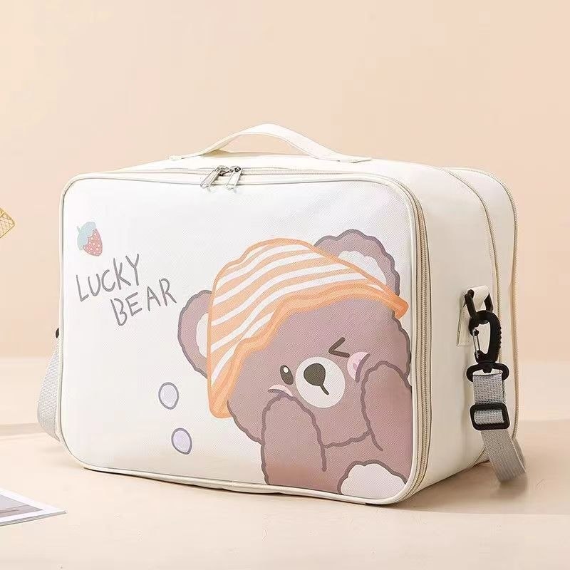 短途旅行收纳包衣服收纳袋单肩包大容量袋旅行包登机便携包行李包