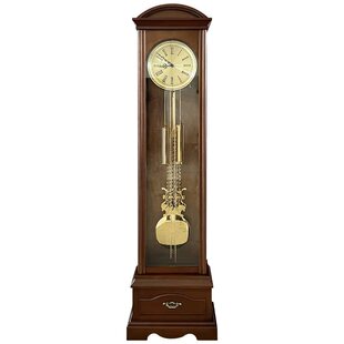 利时达新中式落地钟客厅家用机械钟德国赫姆勒大钟轻奢别墅报时