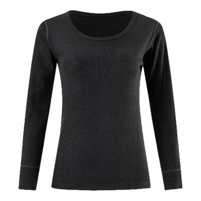 女100%羊毛秋衣打底衫