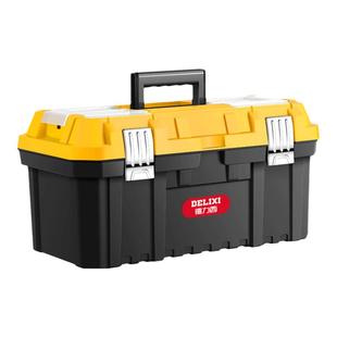 德力西工具箱收纳盒五金大号工业级家用手提式车载多功能维修电工