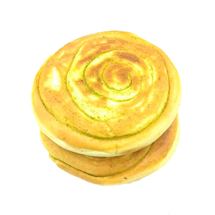 甘肃特产葱花饼平凉小吃香豆烤饼特色零食锅盔烤馍馍风味大饼美食