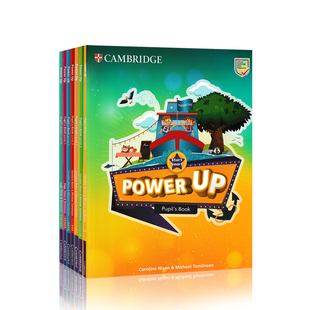 剑桥少儿英语Power Up教材初级123456学生书练习册含官方在线账号剑桥小学英语考级剑桥英文单词图书power up进口教材少儿英语课本