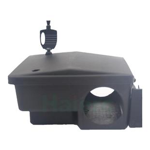 中号鼠饵盒自动捕鼠器老鼠饵料盒灭鼠毒饵站带锁老鼠诱饵盒鼠饵站