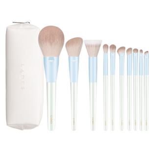 LADES/蓝蒂丝雪见10支化妆刷套装全套刷子柔软散粉眼影刷软毛工具