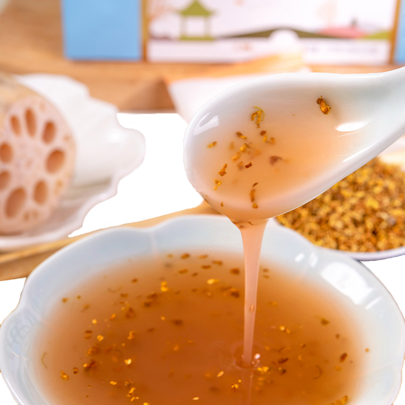 杭州老字号万隆果干食品西湖藕粉
