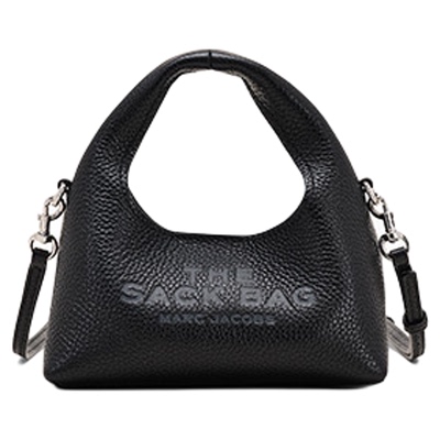 【礼物】MARC JACOBS/莫杰 SACK 迷你牛皮字母斜挎包手拿包