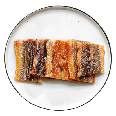 [遇上鲜]现烤鳗鱼片丝鱼干蜜汁即食海鲜零食干货舟山宁波特产小吃