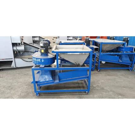 新型筛选机榨油坊振动筛芝麻两层除尘冷却带风机菜籽全自动振动筛