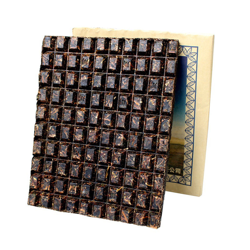 川字青砖茶500g片内蒙古巧克力字砖茶赵李桥老茶叶内蒙传统熬奶茶