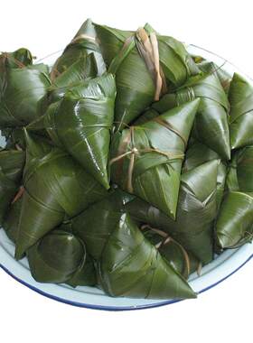 湖南碱水粽子每天现包儿时的味道