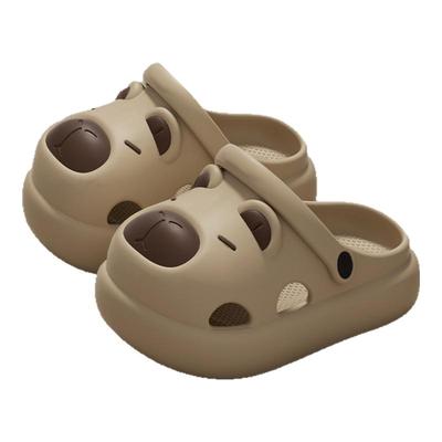 卡皮巴拉儿童拖鞋女童洞洞鞋