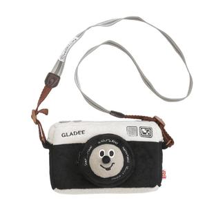 GLADEE相机包日本毛绒斜挎包手机袋原创幽默设计礼物JUMBO CAMERA