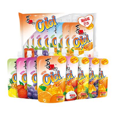 喜之郎多口味果汁果冻爽儿童零食