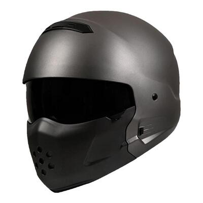 蝎子复古摩托巡航机车头盔轻便