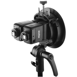 神牛S3卡盘/S2闪光灯支架便携机顶相机闪光灯柔光箱V1/V860III/AD200/AD300pro/S型卡盘保荣卡口转接配件通用