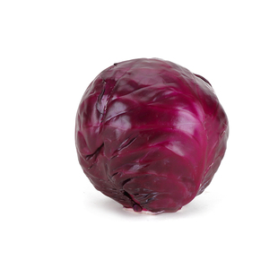 紫甘蓝新鲜卷心菜紫包菜紫色球生菜蔬菜沙拉生菜即食紫甘蓝蔬菜