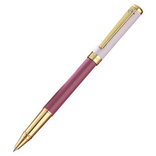 英雄中性笔签字笔女士商务高档精致高颜值礼盒装重手感金属刻字笔A06宝珠笔办公水笔女生款礼物送礼企业定制